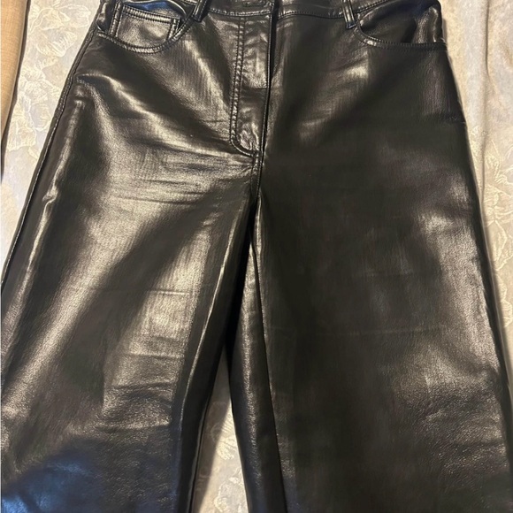 Black Leather Melina from Aritzia - Picture 2 of 4